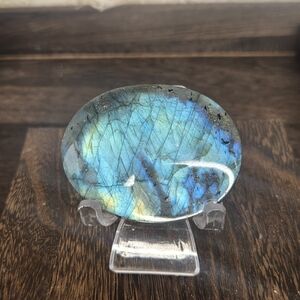 Labradorite Palmstone Crystal 2.5 in B